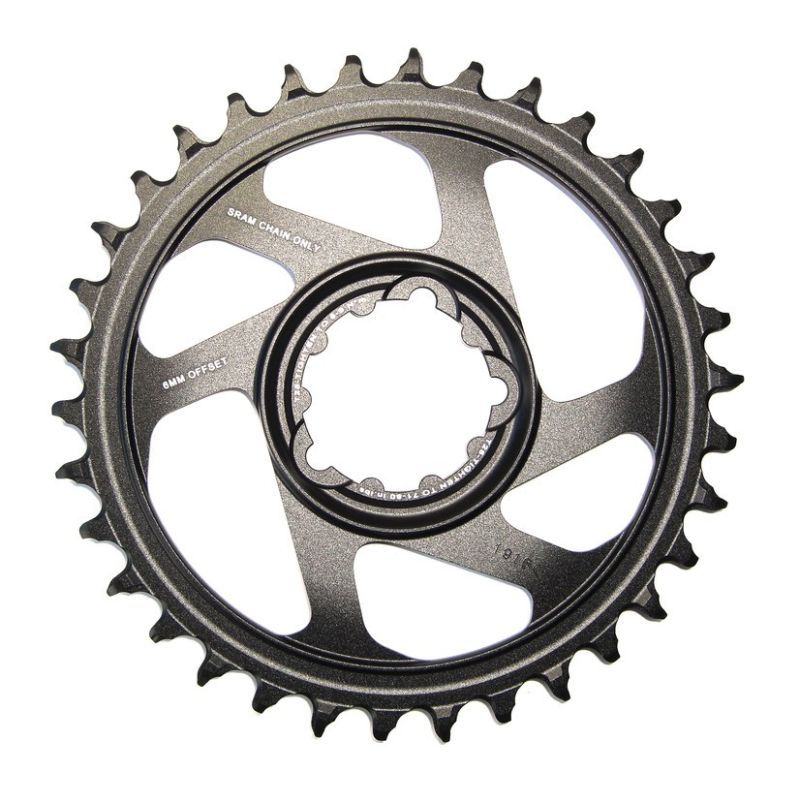 Sram Plato Sram X-Sync Eagle 34D Direct Mount Boost 3 Mm Offset 12V Negro