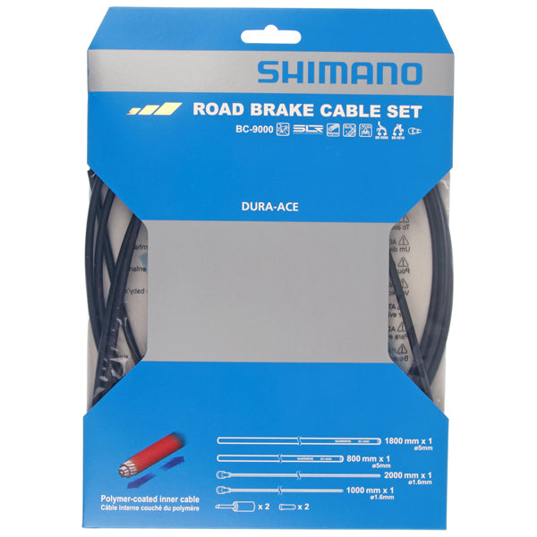 Kit Cable Freno 9000 Polímero / Negro