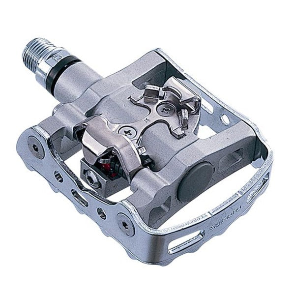 Pedal M324 SPD Plata Con Calas SM-SH56