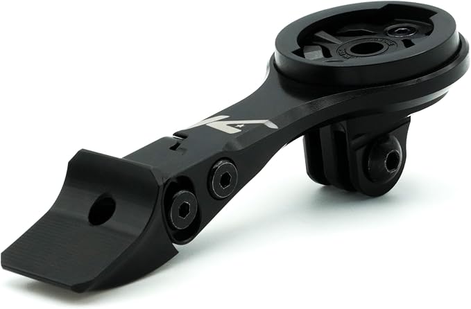 K-Edge Garmin Integrated Handlebar System Gen. 8 Madone Combo Mount, Black Anodize
