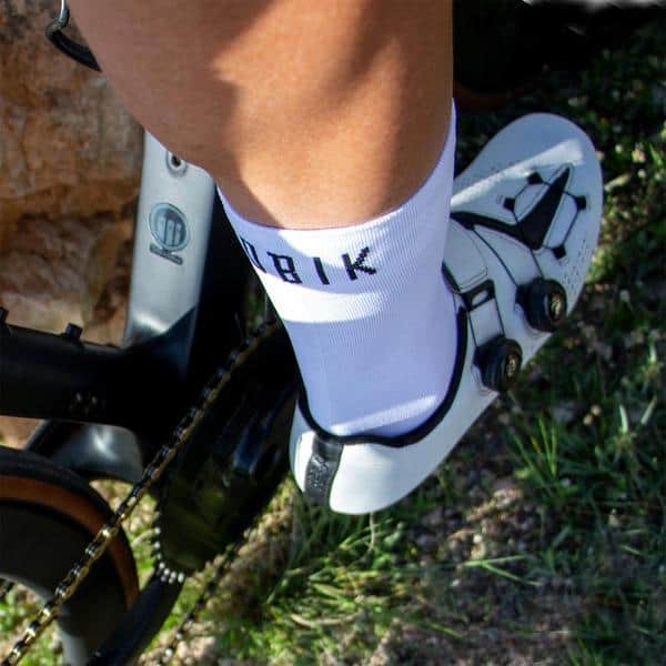 Gobik Calcetines Unisex Pure White