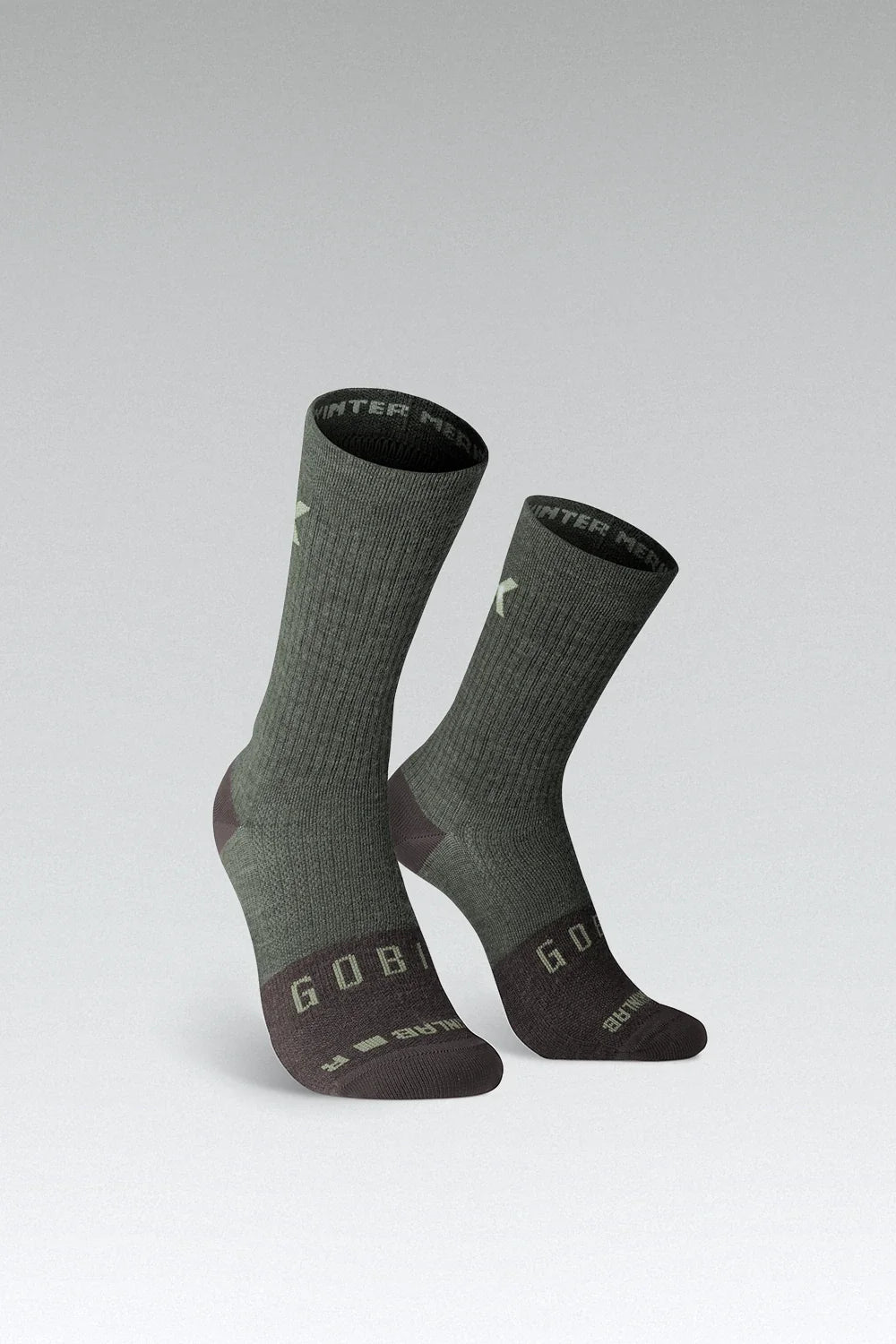 Gobik Calcetines Winter Merino Unisex Olive