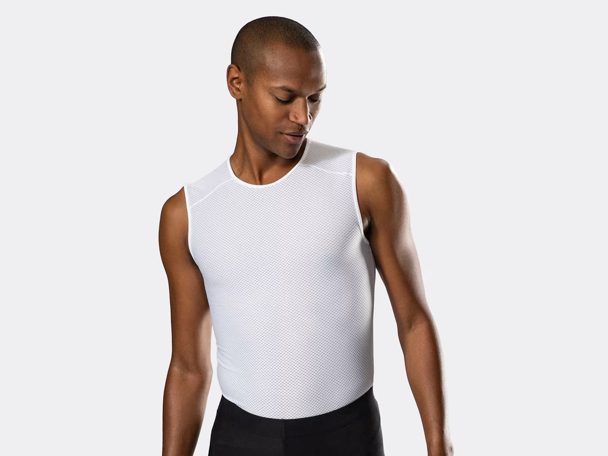 Camiseta Interior Sin Mangas Bontrager Mesh Xl Blanco
