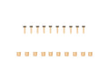 Tektro Hydraulic Brake Olive And Barb Hose Fittings 10-pack