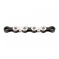 KMC Cadena Kmc X12 1/2X11/128 126 Eslabones 12V Negro/Plata