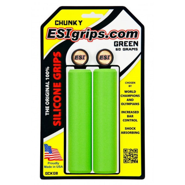 puños esigrips chunky green