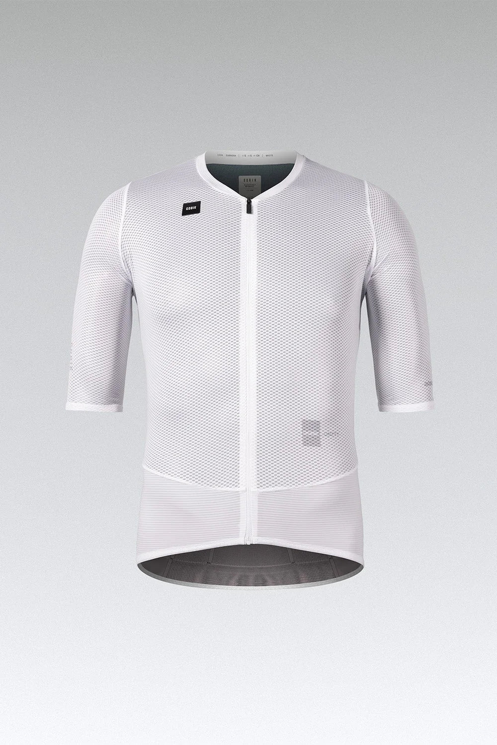Gobik Maillot Manga Corta Carrera 3.0 Unisex White
